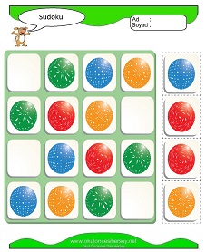 Sudoku Çocuk Bulmacaları